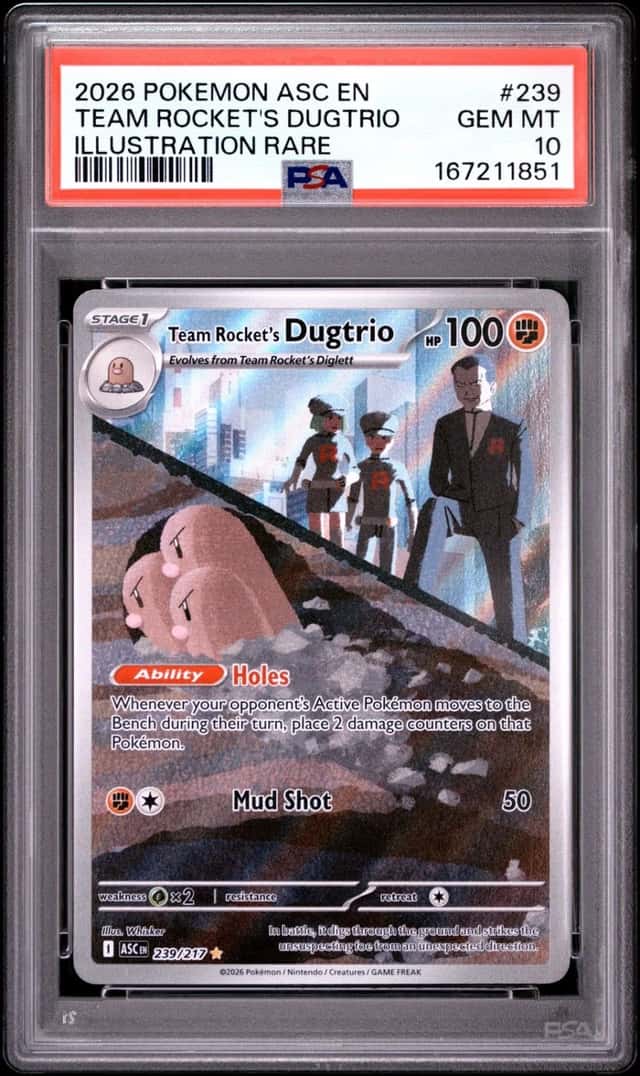 Team Rocket's Dugtrio
