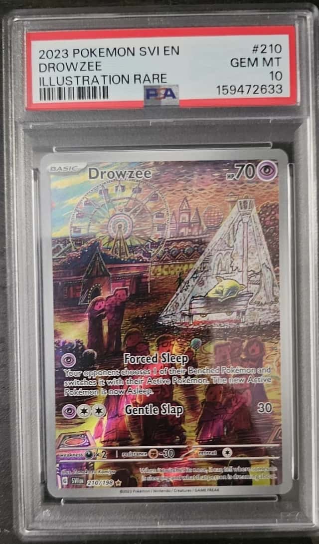 Pokémon TCG Drowzee Scarlet & Violet Base Set 210/198