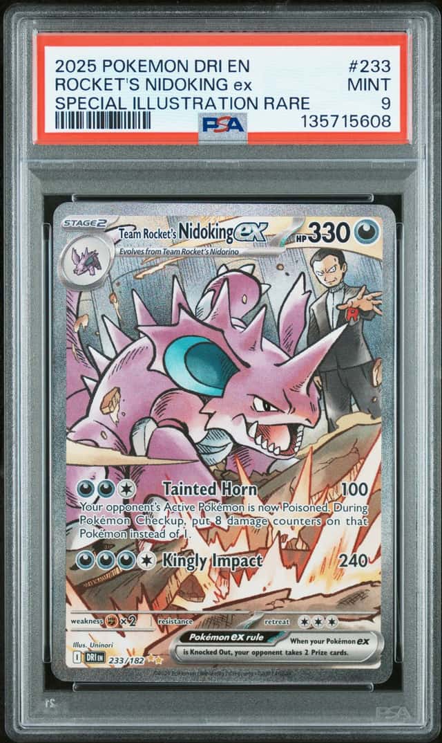 ROCKET'S NIDOKING ex