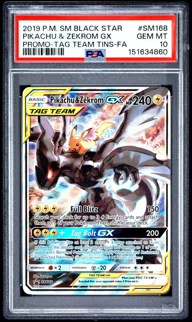 Pikachu & Zekrom GX