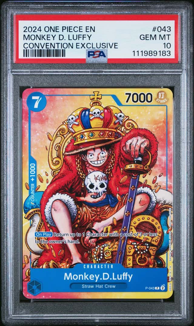 2024 One Piece Promo Convention Exclusive Monkey D. Luffy #P-043