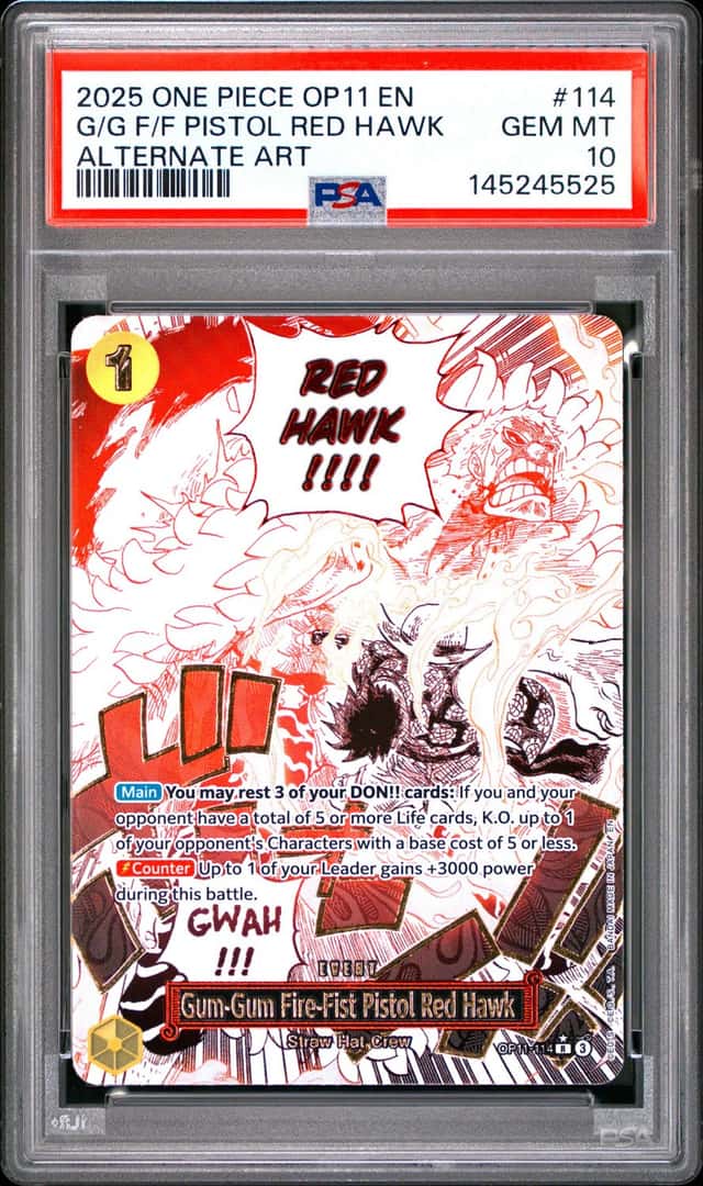 Gum-Gum Fire-Fist Pistol Red Hawk