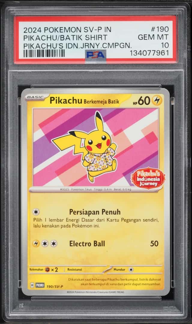 Pikachu/Batik Shirt