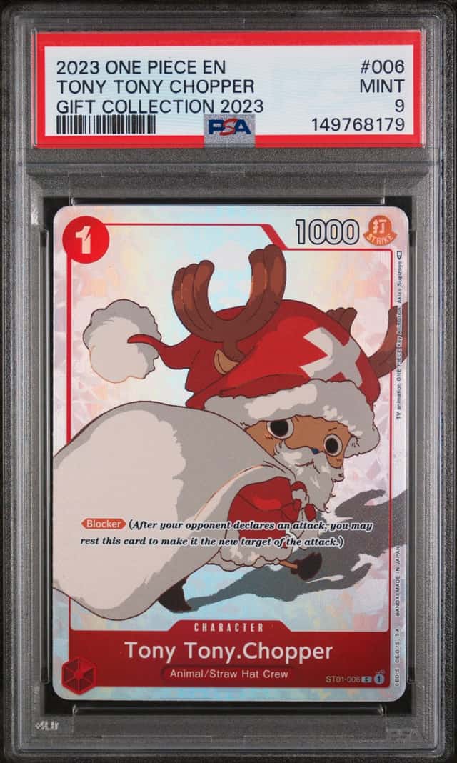 2023 One Piece Tony Tony Chopper Gift Collection 2023 Promo PSA 9 #ST01-006