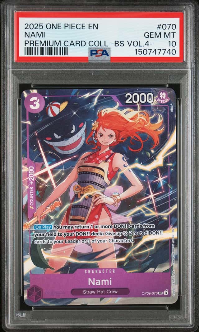 2025 ONE PIECE PREMIUM CARD COLLECTION -BEST SELECTION VOL.4 -NAMI 070