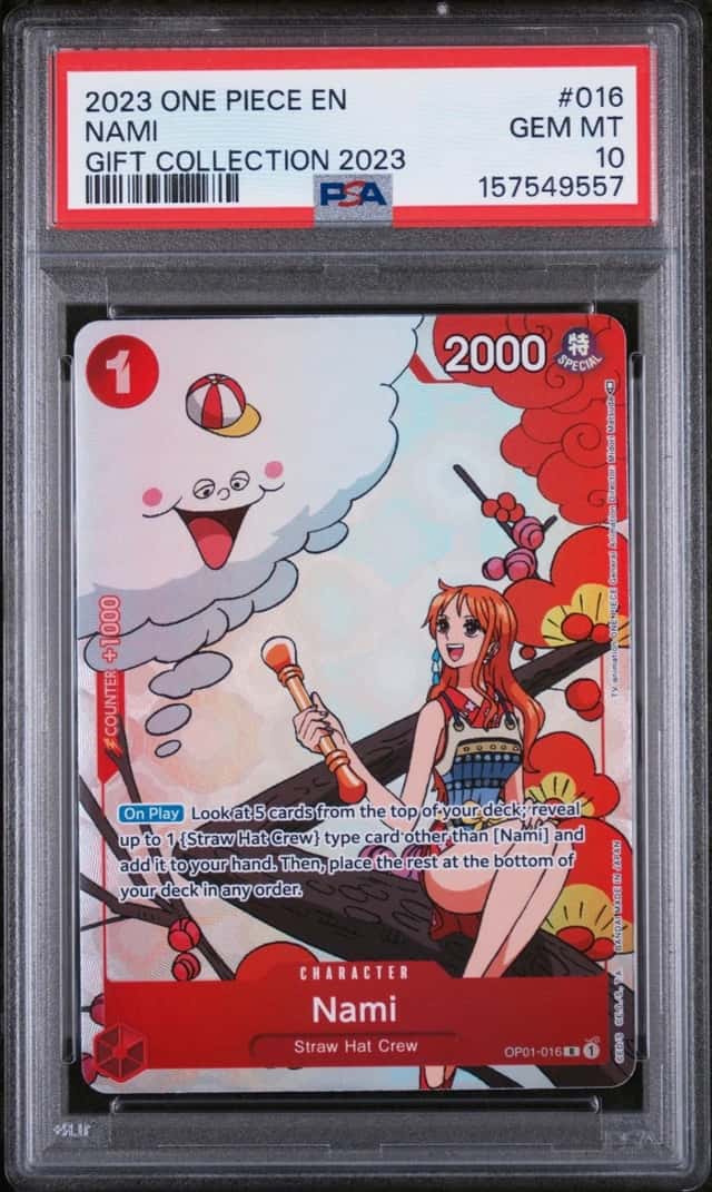 2023 ONE PIECE GIFT COLLECTION 2023 #016 NAMI PSA 10