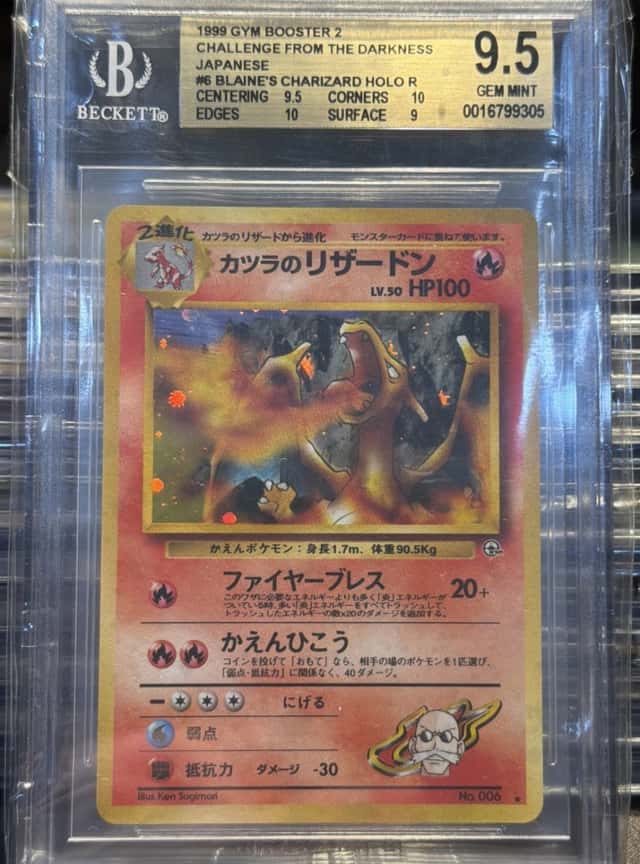 Blaine's Charizard