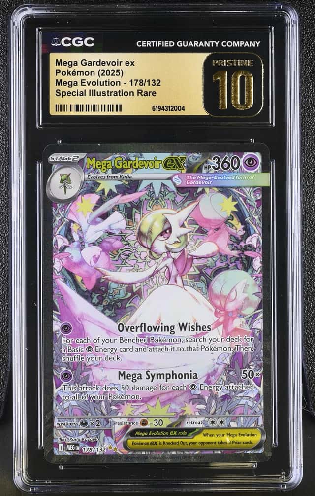 2025 Pokemon Mega Evolution SIR Mega Gardevoir Ex #178 CGC 10 PRISTINE