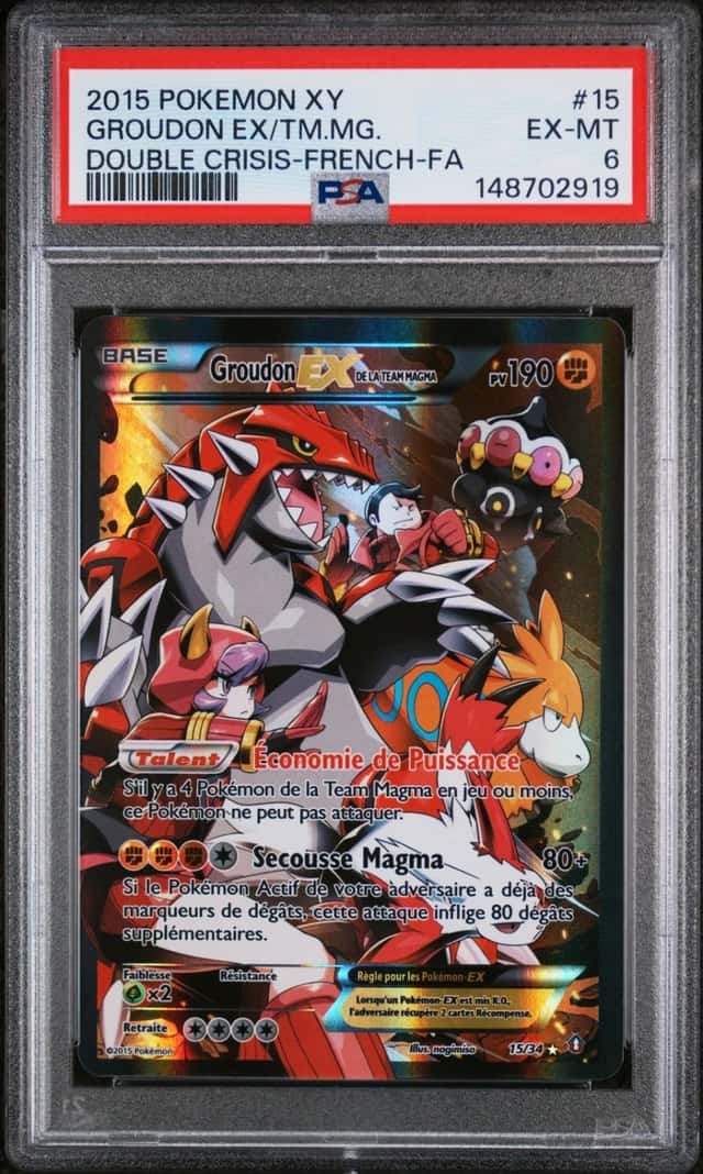 GROUDON EX/TM.MG.