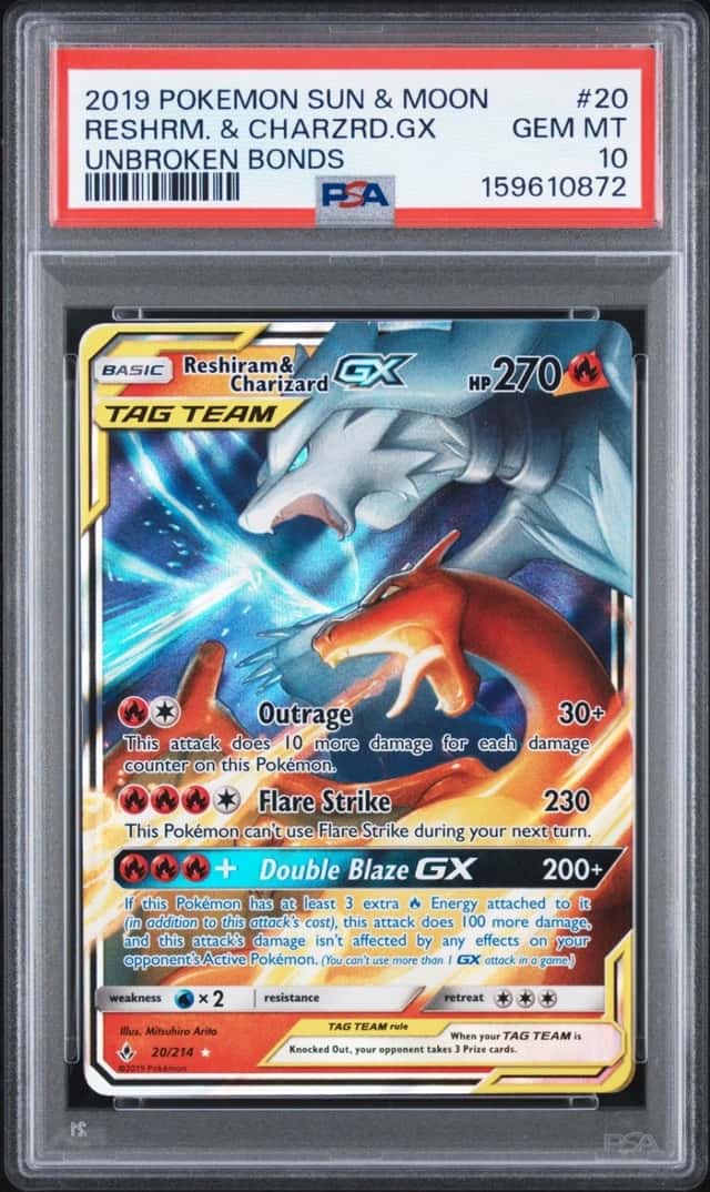 Reshiram & Charizard GX