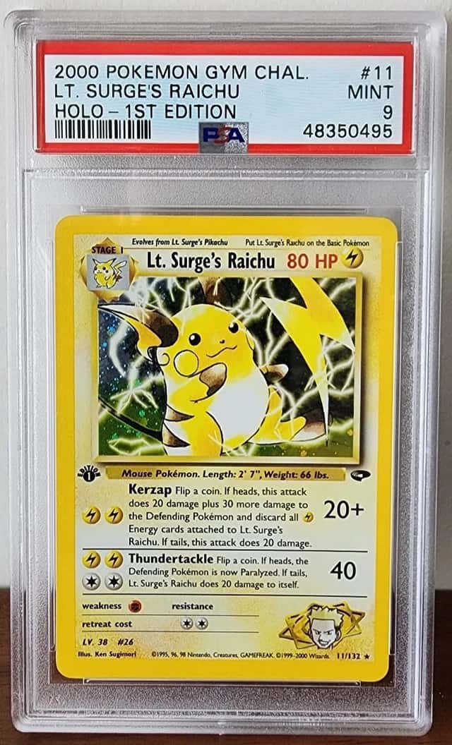 Lt. Surge's Raichu