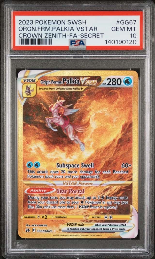 Origin Forme Palkia VSTAR