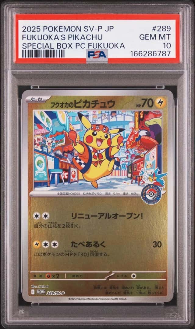 Fukuoka's Pikachu