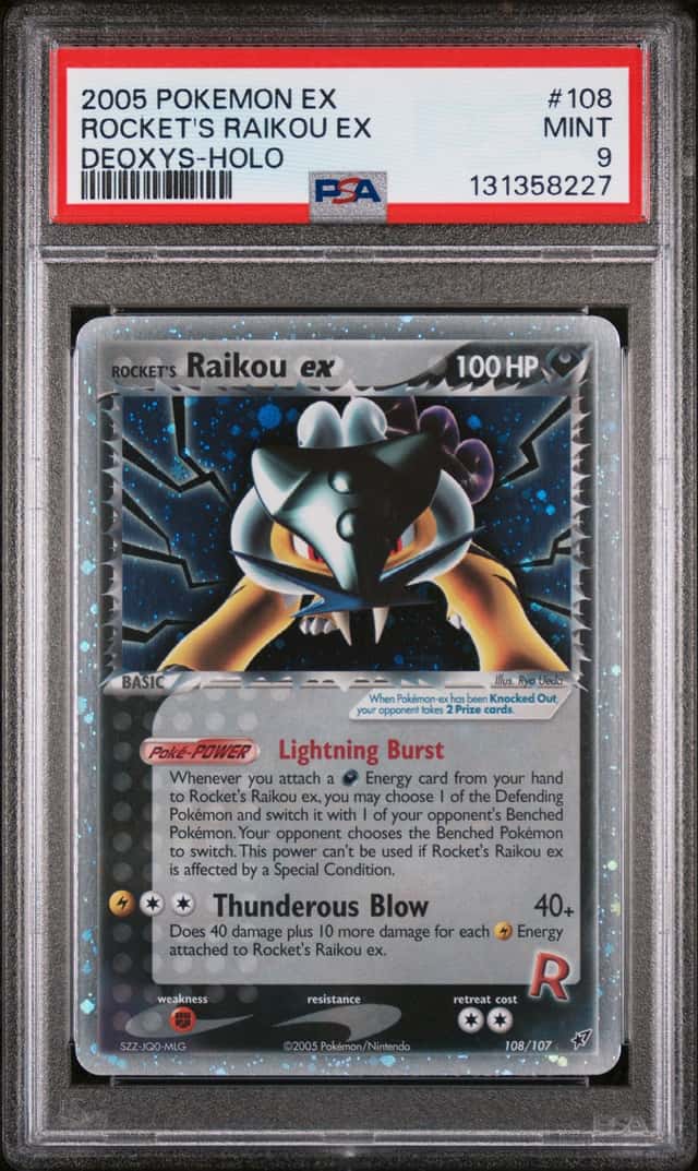 Rocket's Raikou ex