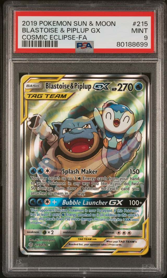 Blastoise & Piplup GX