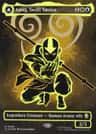 Aang, Swift Savior // Aang And La, Ocean'S Fury Borderless Neon Ink R