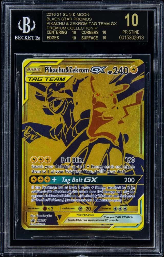 Pikachu & Zekrom GX