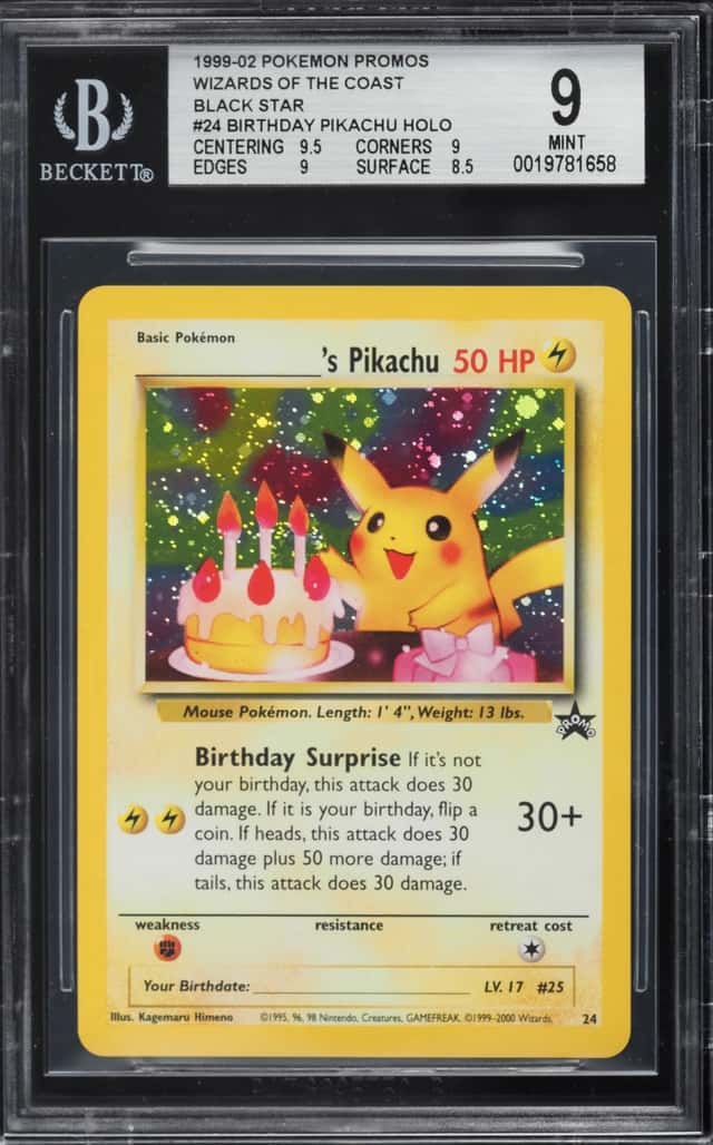 Birthday Pikachu