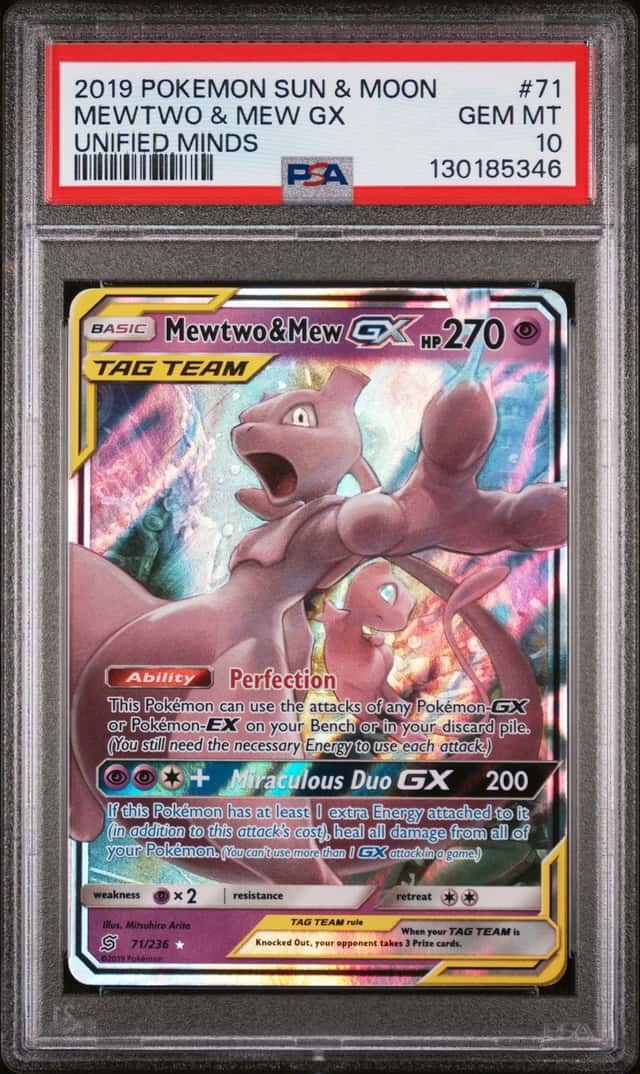 Mewtwo & Mew GX