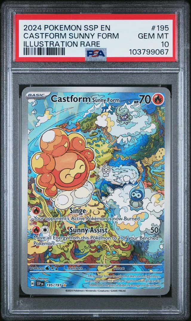 Castform Sunny Form