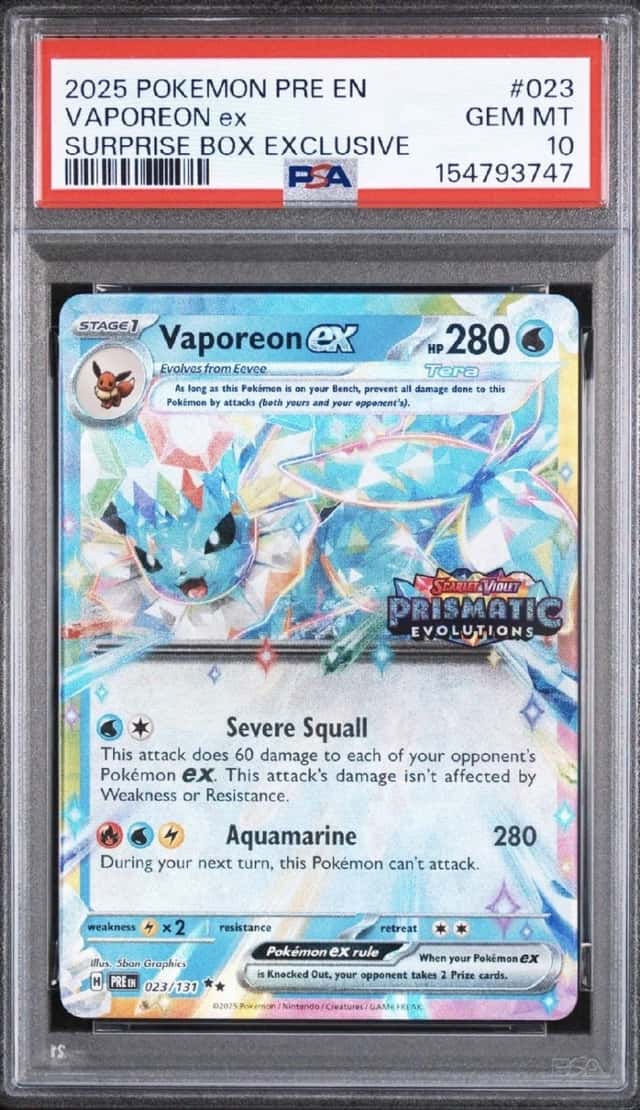 VAPOREON ex