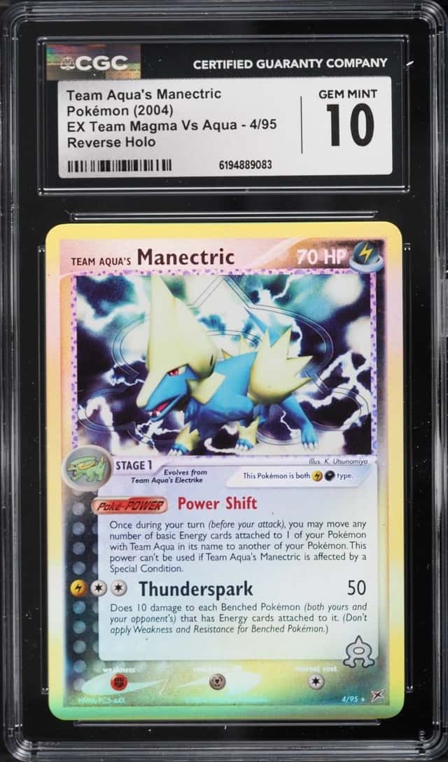Aqua's Manectric