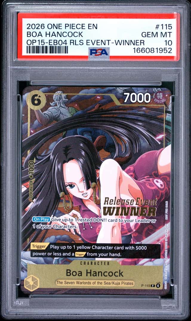 2026 One Piece Adventure On Kami's Island Release Event Winner Boa Hancock #P-115