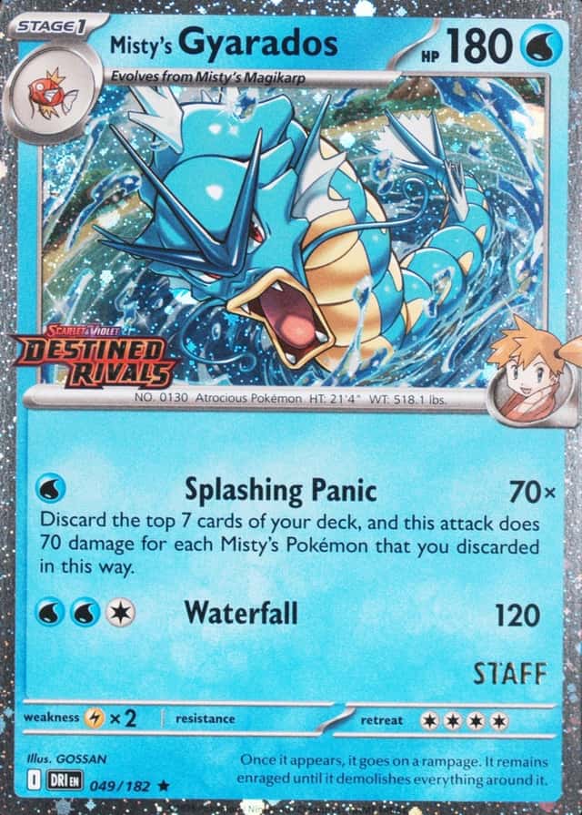 Non-Holo · Prerelease · Staff