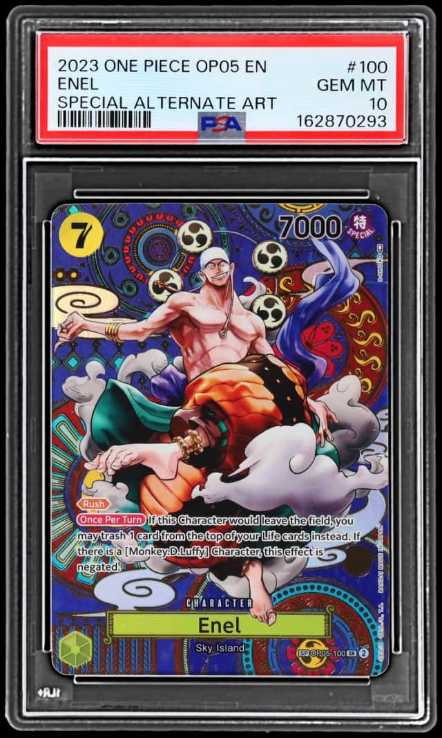 2023 One Piece Awakening of the New Era Special Alternate Art Enel #OP05-100