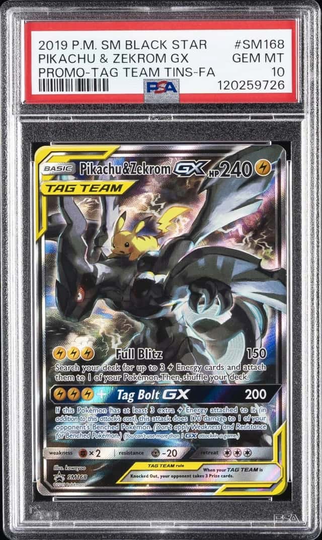Pikachu & Zekrom GX