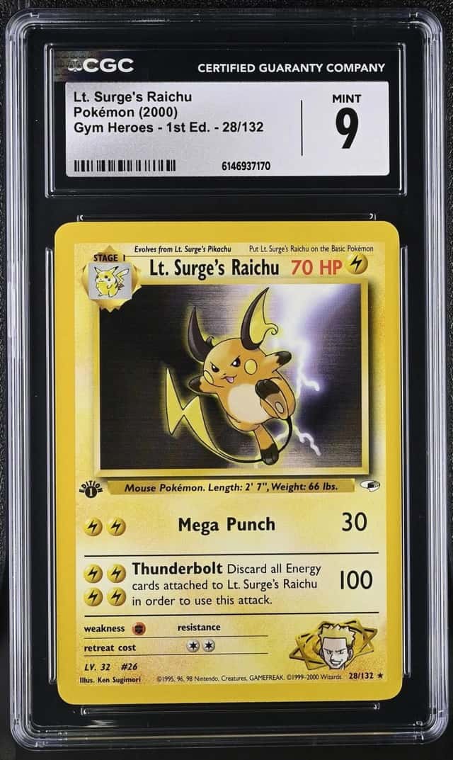Lt. Surge's Raichu