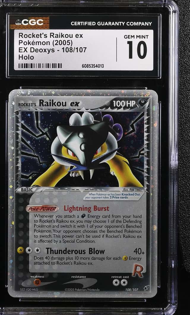 Rocket's Raikou ex