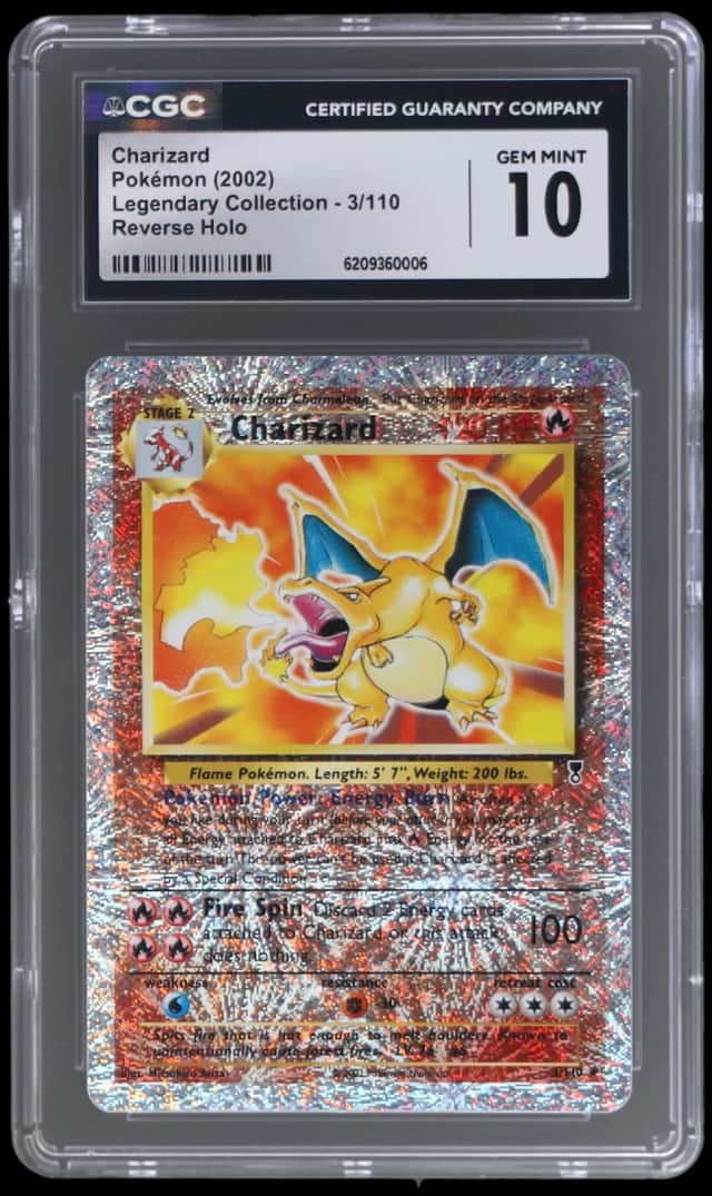 2002 Pokemon Legendary Collection Reverse Foil Charizard #3