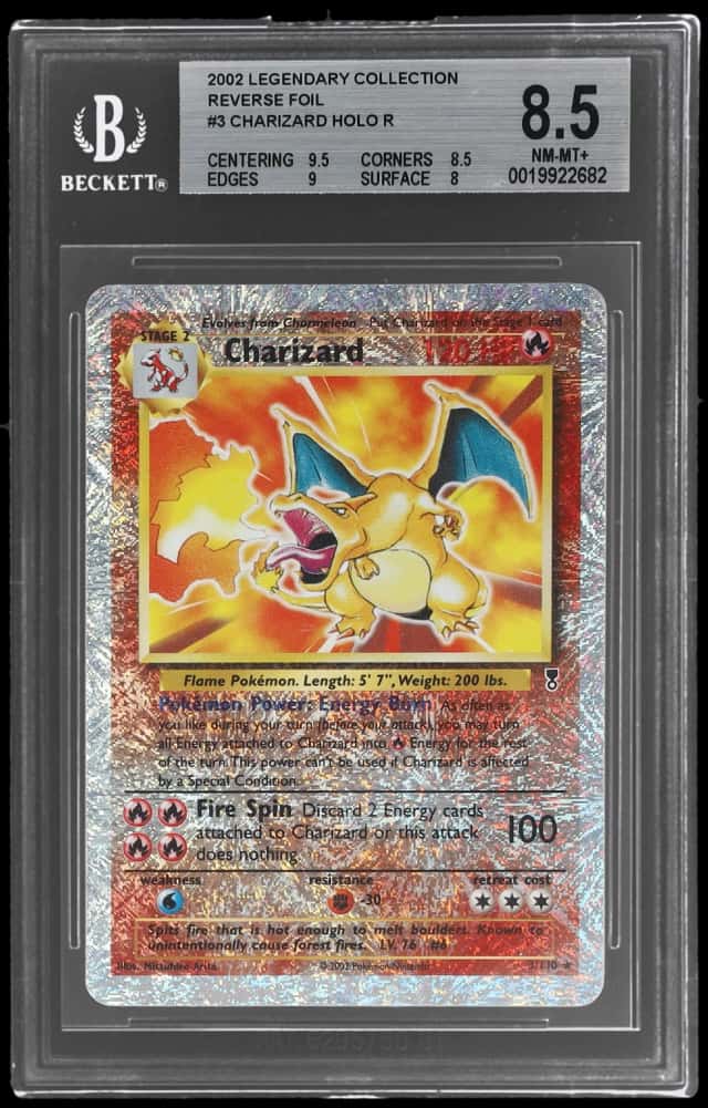 2002 Pokemon Legendary Collection Reverse Foil Charizard #3