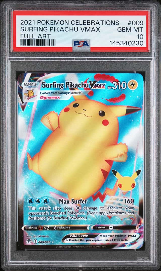Surfing Pikachu VMAX