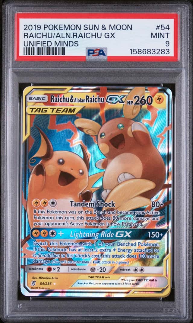 Raichu & Alolan Raichu GX