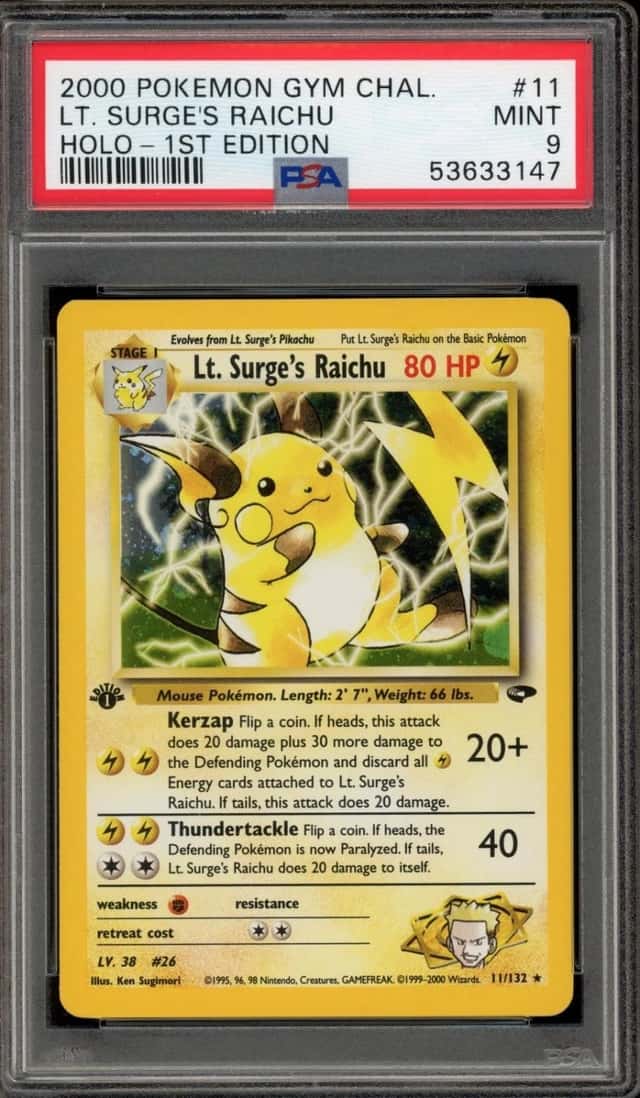 Lt. Surge's Raichu