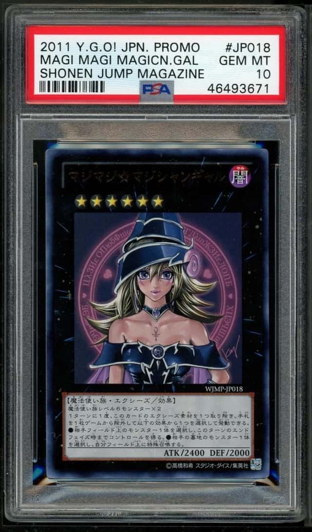 Magi Magi Magician Gal WJMP-JP018 Yugioh Japanese PSA 10 *671