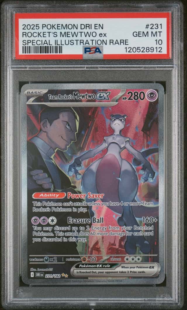 ROCKET'S MEWTWO ex