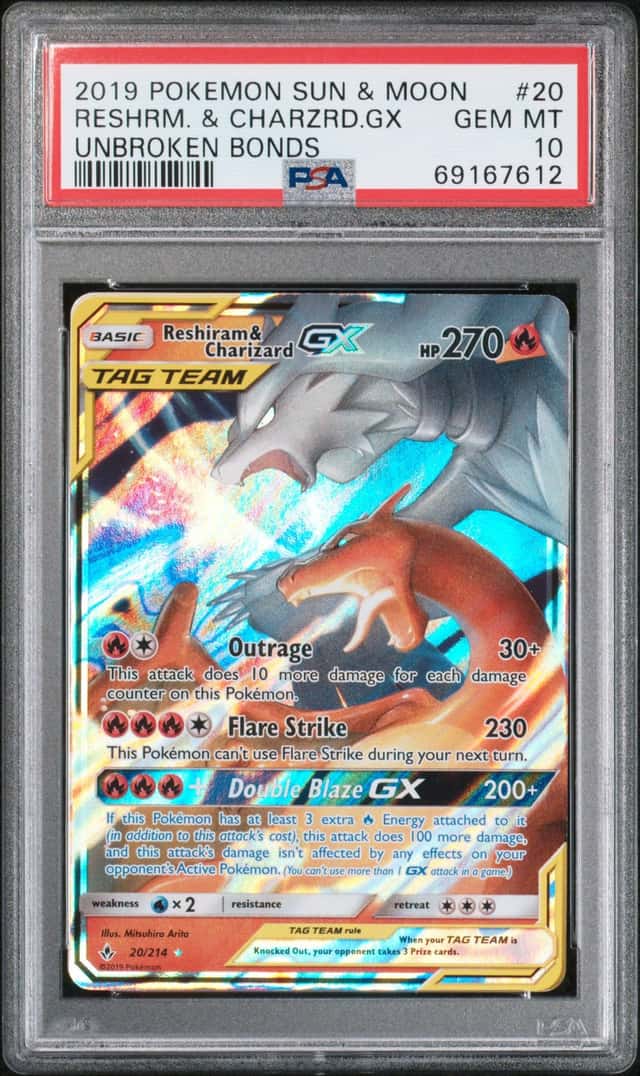 Reshiram & Charizard GX