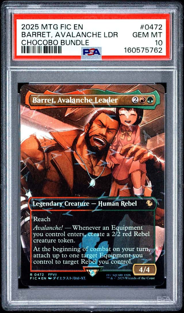 Barret, Avalanche Leader