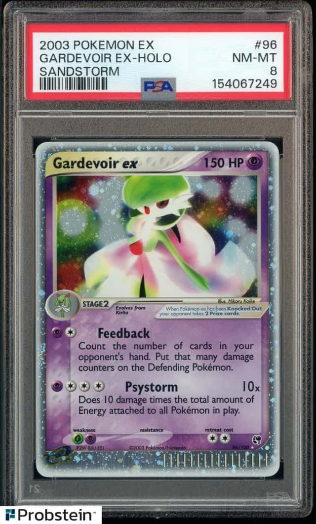 2003 Pokemon Ex Sandstorm #96 Gardevoir Ex Holo PSA 9 MINT