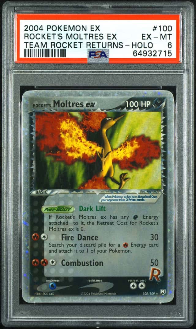 Rocket's Moltres EX