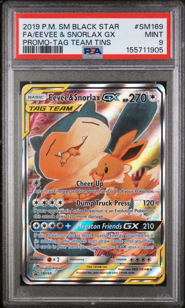 Eevee & Snorlax GX