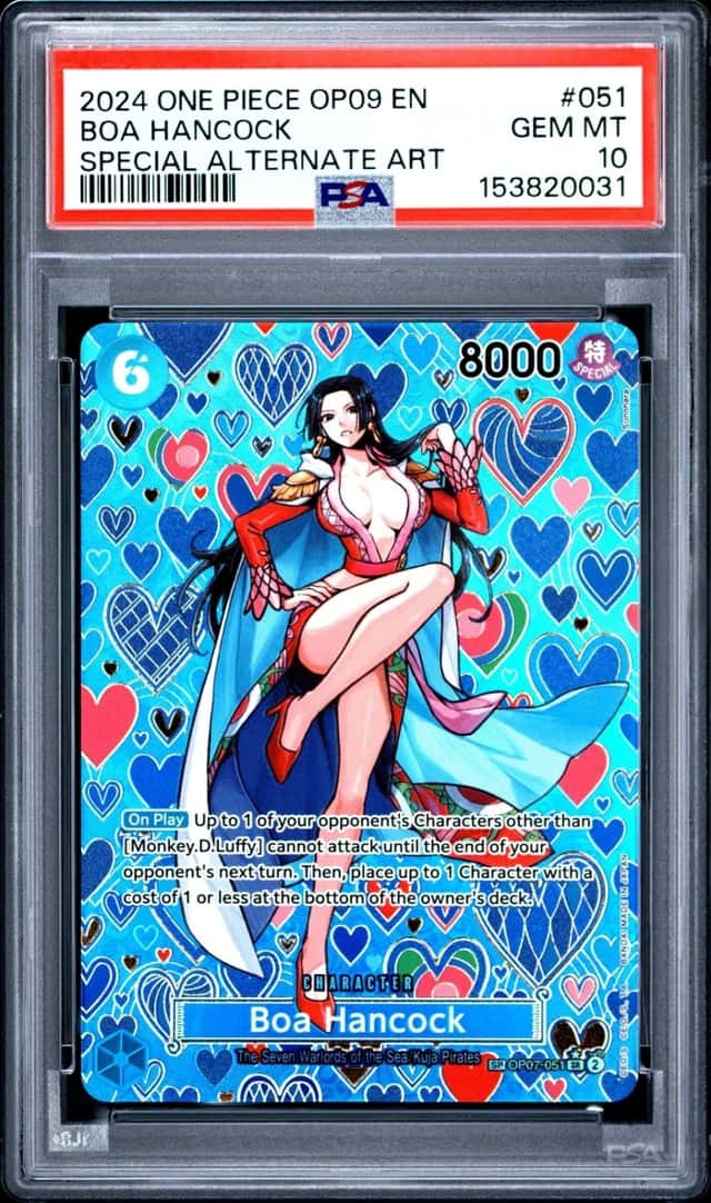 2024 ONE PIECE OP09-EMPERORS IN THE NEW WORLD #051 BOA HANCOCK PSA 10
