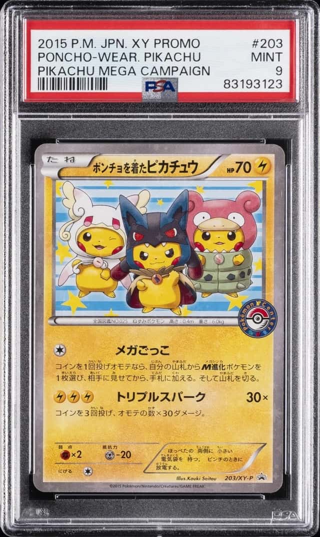 Poncho-Wear Pikachu