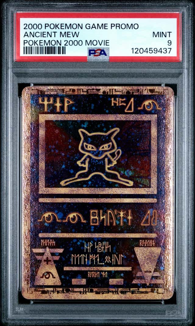 2000 POKEMON GAME MOVIE POKEMON 2000 MOVIE ANCIENT MEW PSA 9