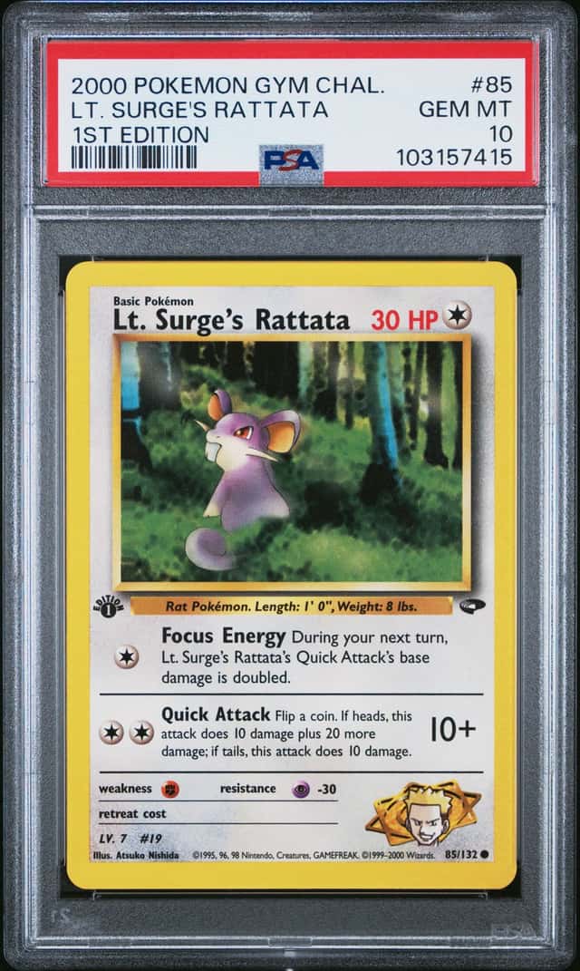 Lt. Surge's Rattata