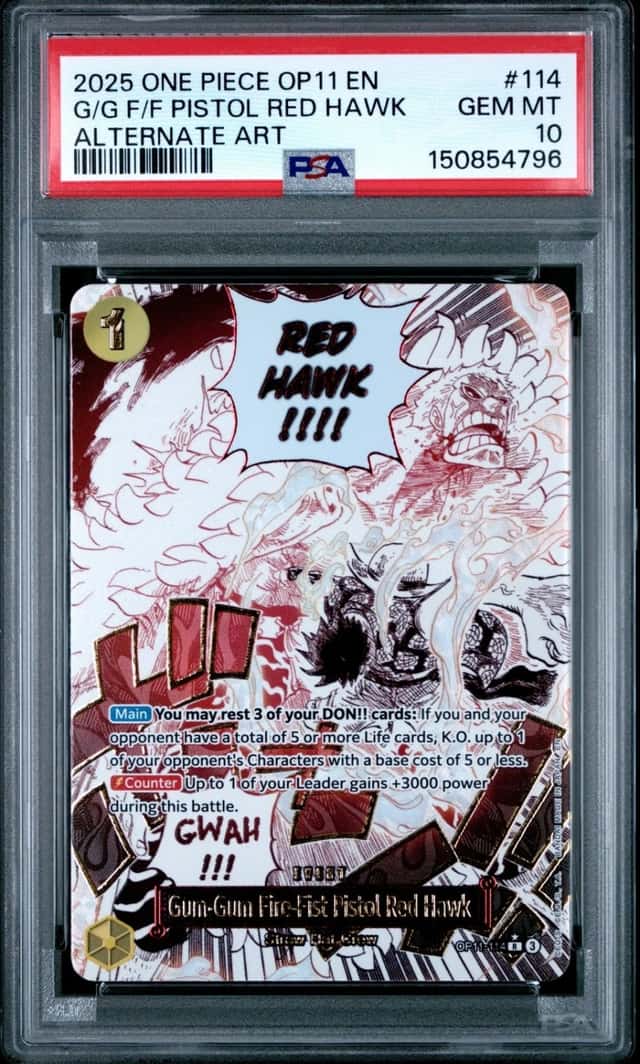 Gum-Gum Fire-Fist Pistol Red Hawk
