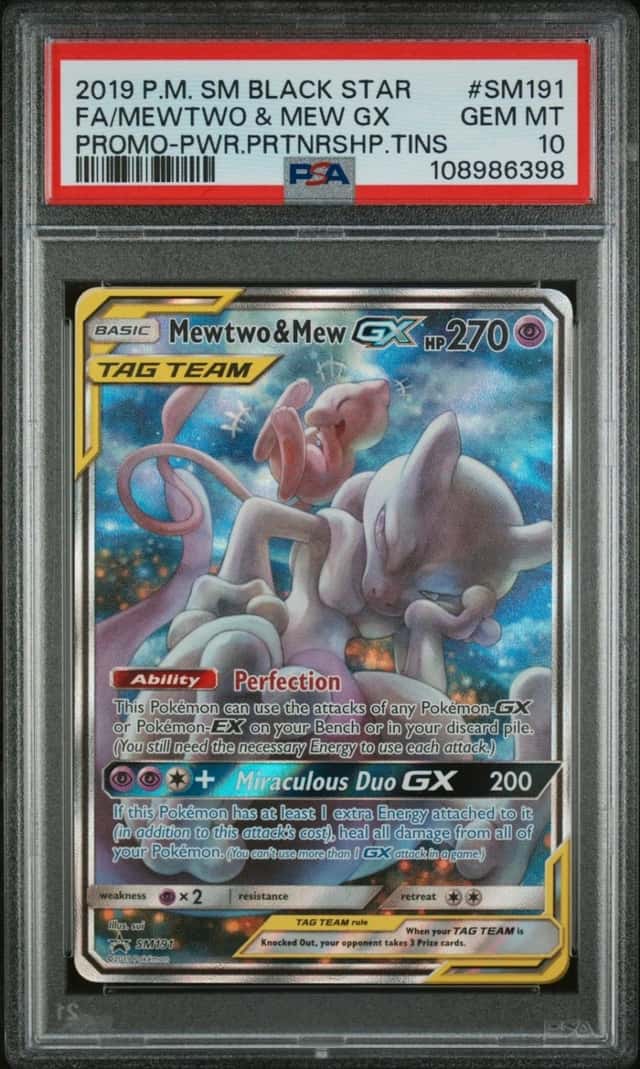 Mewtwo & Mew GX